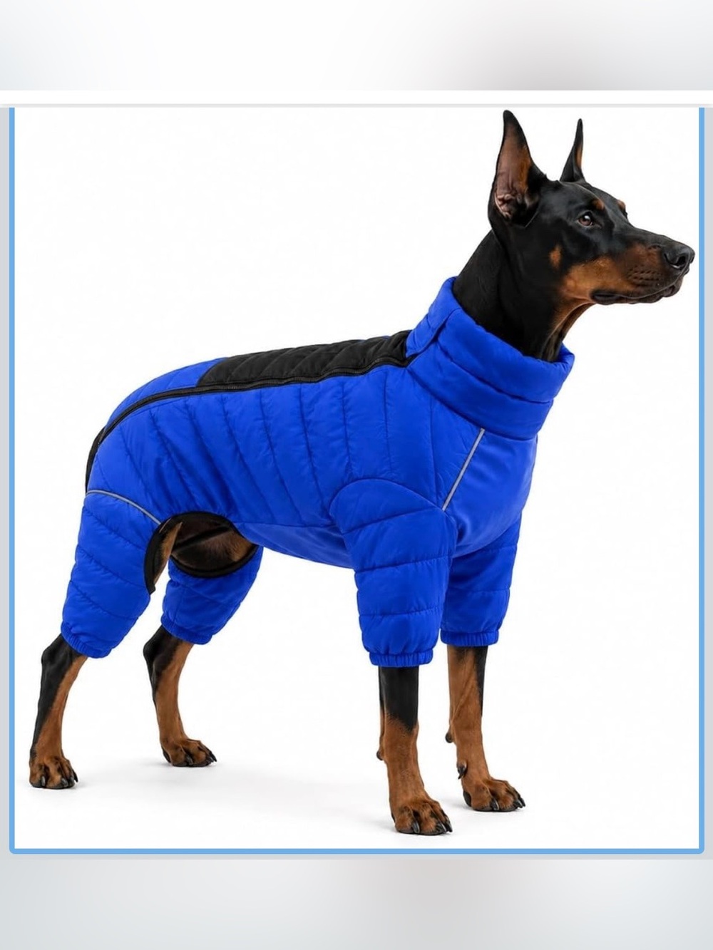 Warm Jacket - 4 Legs Covered Waterproof Windproof Reflective Vest 4XL. 632/DC-1